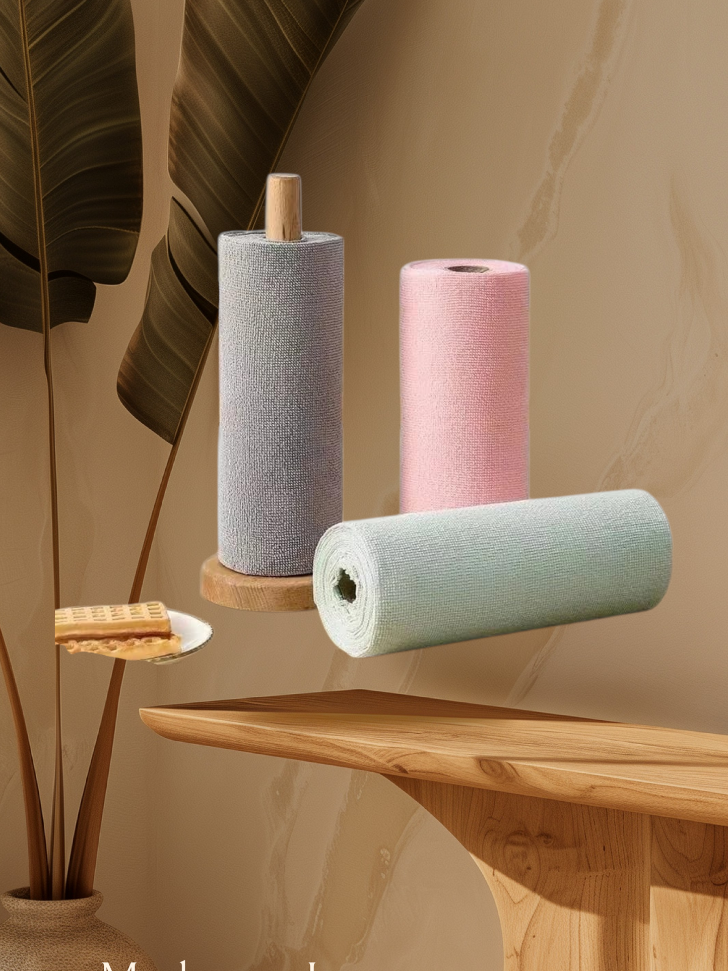 Urbanrishta ™   Microfiber Cleaning Cloth Roll