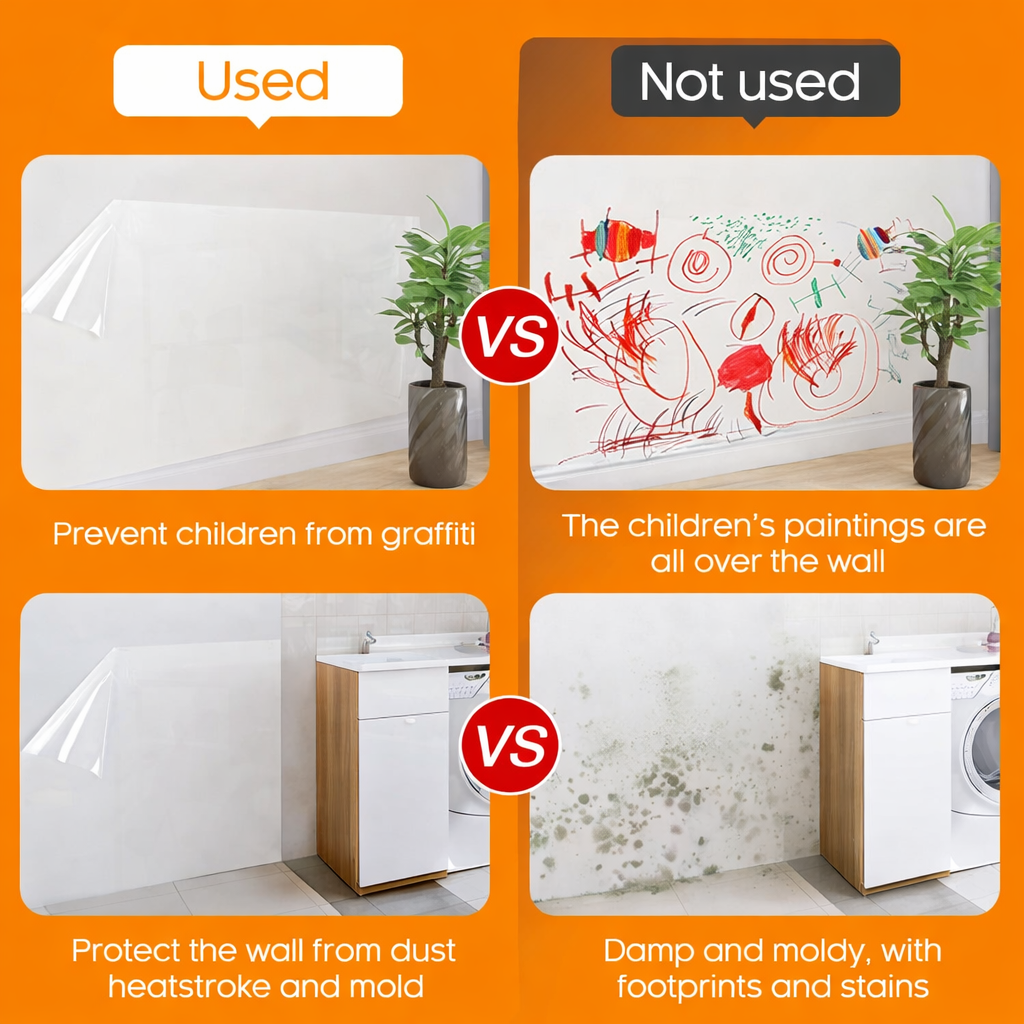 Transparent Electrostatic Wall Protection Film