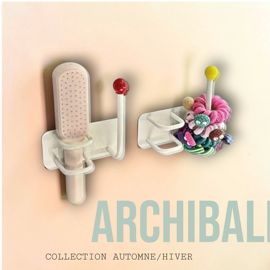 No Drill Self Adhesive Headband Holder Wall Hook